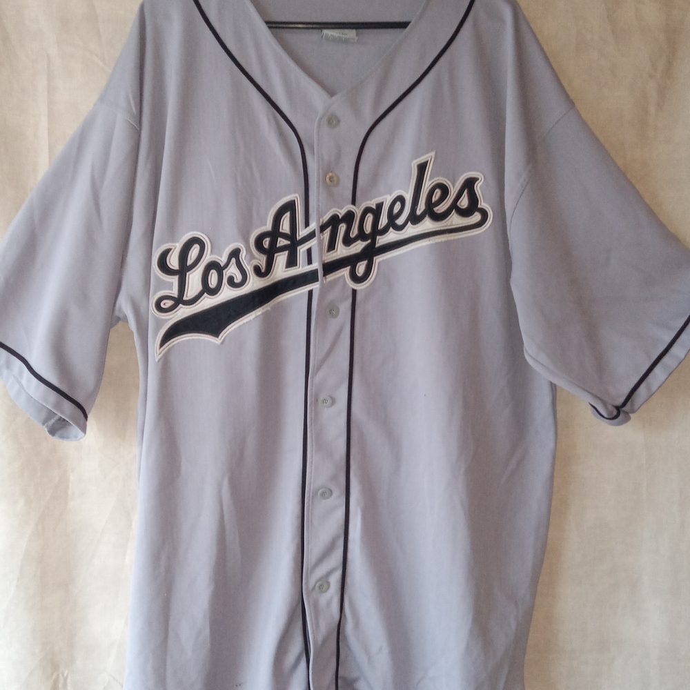 Gray Los Angeles Baseball Jersey